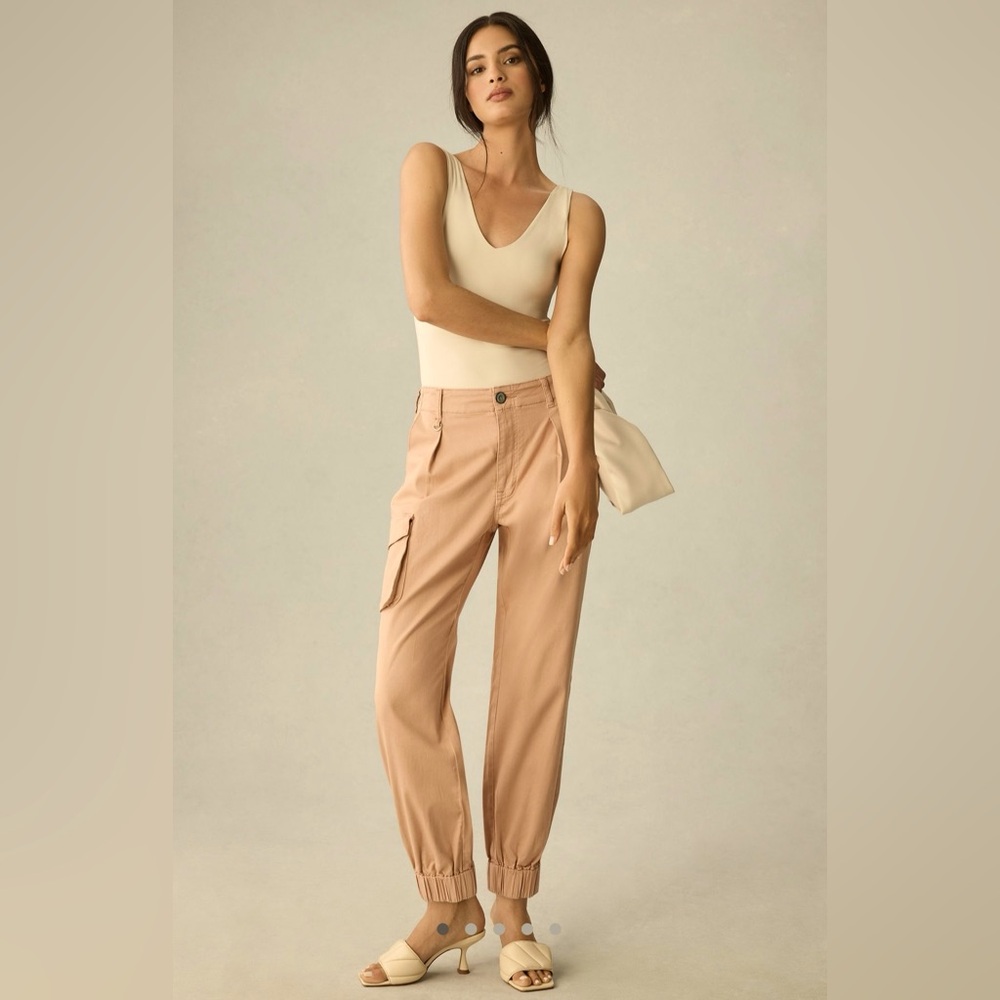 Anthropology Pilcro Relaxed Low-Rise Cargo Chinos, Sz 29, NWT, reg. $120, $50